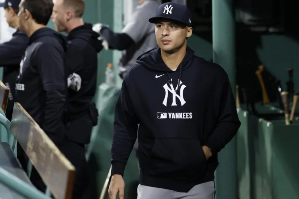 Anthony Volpe won't be in the lineup against the Red Sox, but the Yankees still have faith in him.