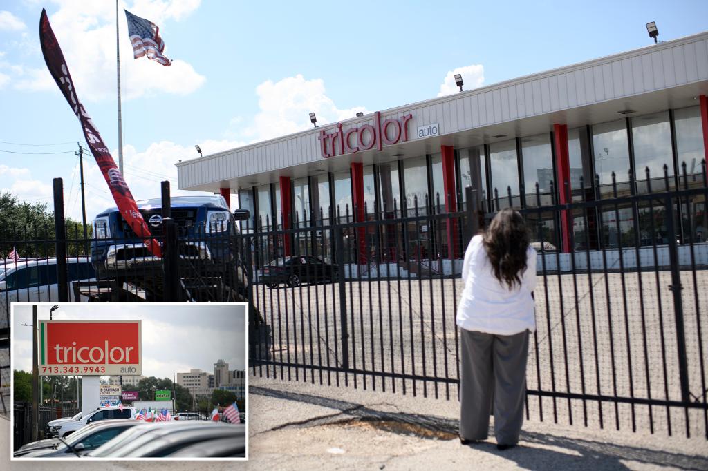 Auto dealer Tricolor declares bankruptcy and plans to liquidate.