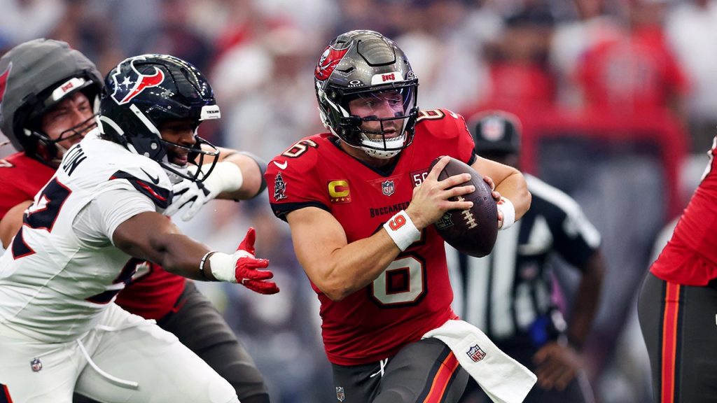 Baker Mayfield shines in the Buccaneers' victory against the Texans