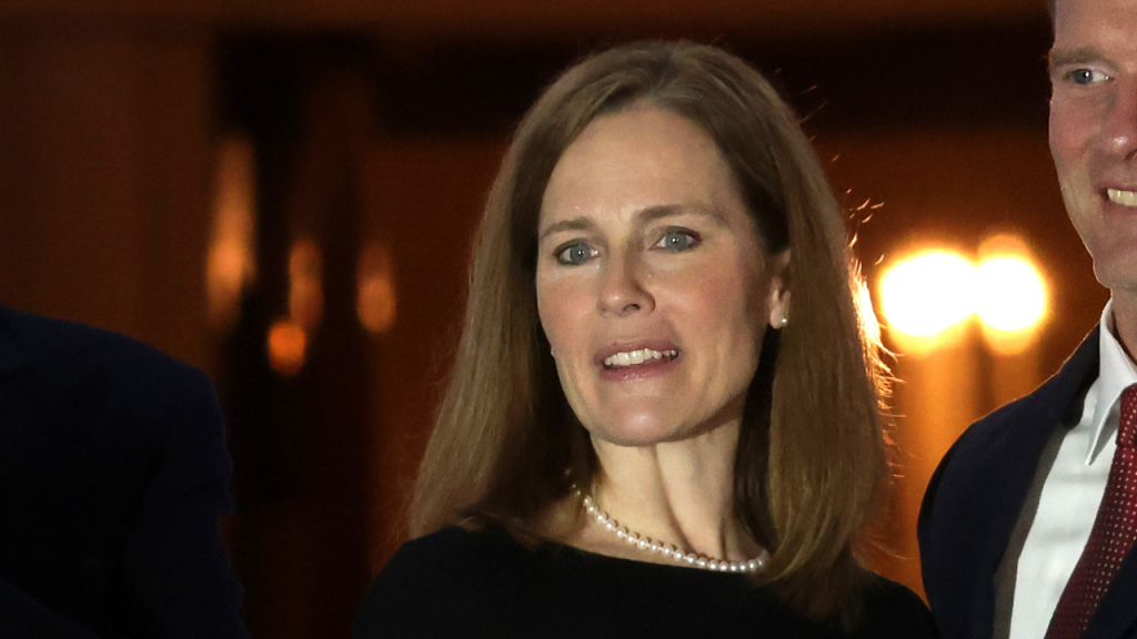 Barrett supports the idea of the Supreme Court as an impartial body during a news interview.