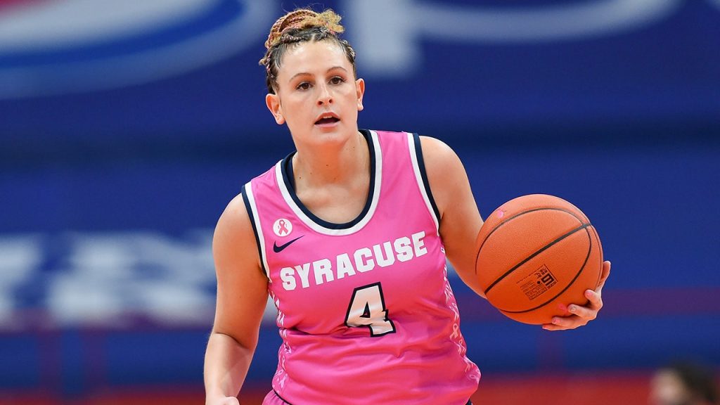 Basketball community remembers the late former Syracuse player Tiana Mangakahia