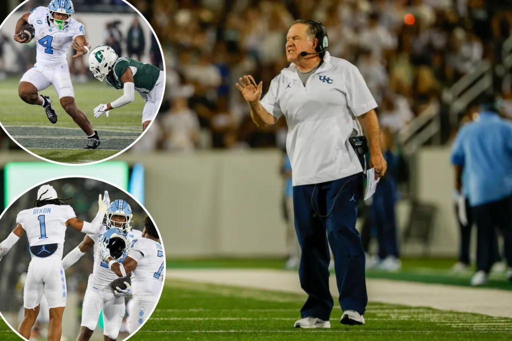 Bill Belichick earns his first college victory as UNC recovers