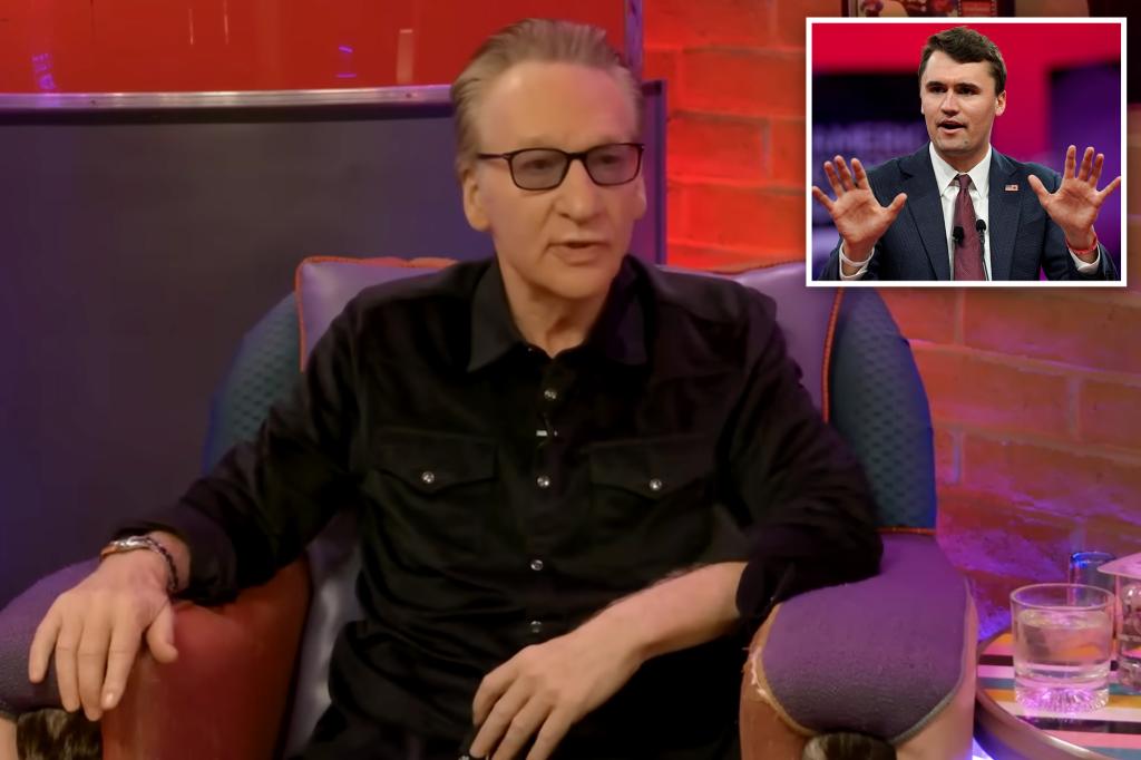 Bill Maher reflects on Charlie Kirk's death and remembers their friendly discussion.