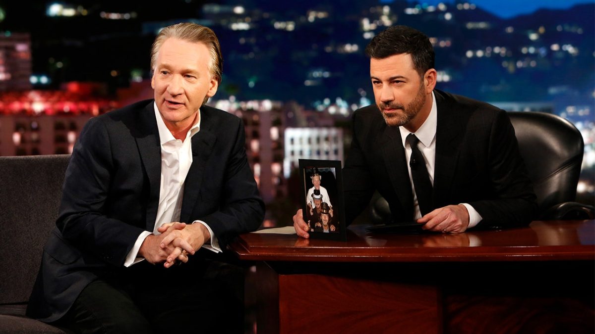 Bill Maher supports Jimmy Kimmel and reflects on his own ABC cancellation from 24 years ago