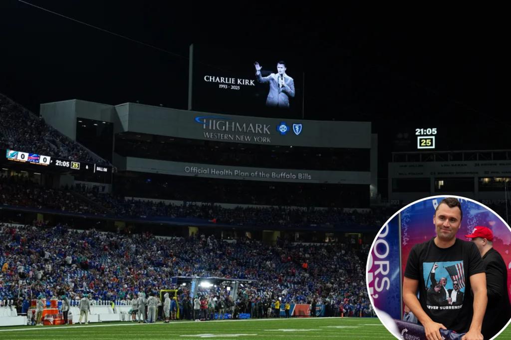 Bills added to NFL teams recognizing Charlie Kirk during Thursday Night Football