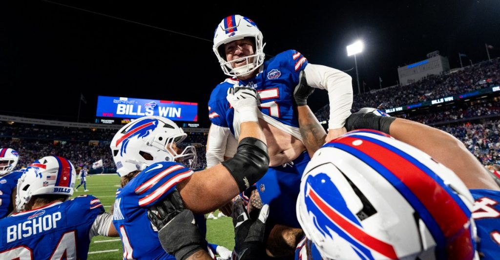 Bills players confused Matt Prater for a coach, and then he turned into their hero