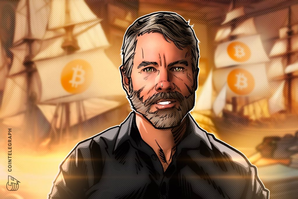 Bitcoin could become 'uneventful' as more institutions show interest, says Michael Saylor.