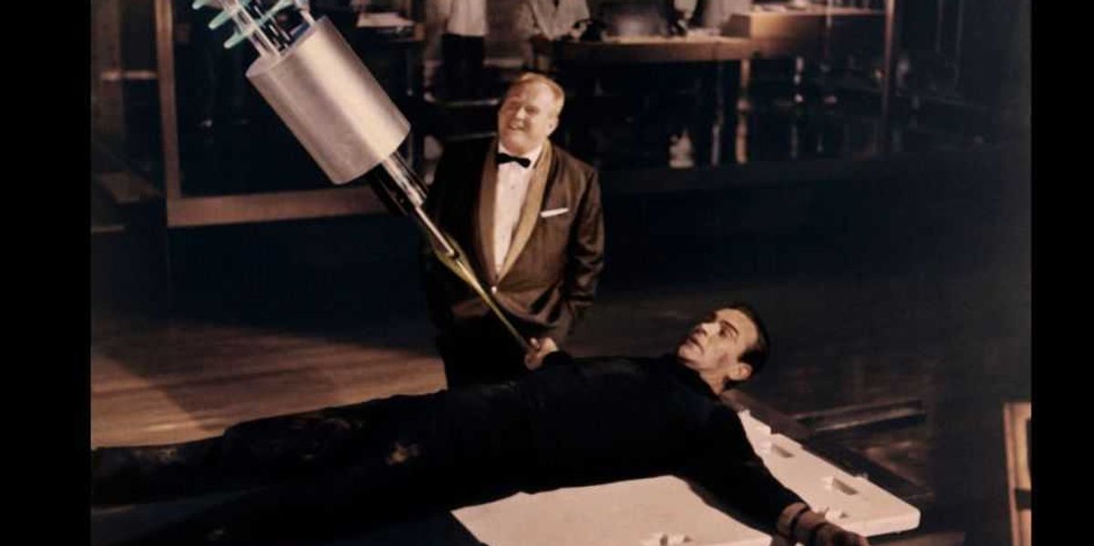 Bond returns — and he remains a man