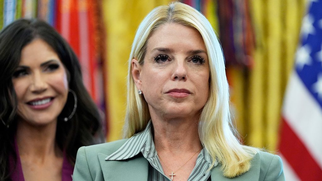 Bondi announces the end of normalizing political violence