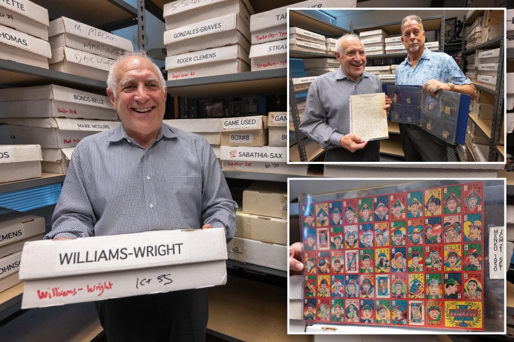 Brandon Steiner, a sports memorabilia figure, acquires more than 4 million baseball cards.