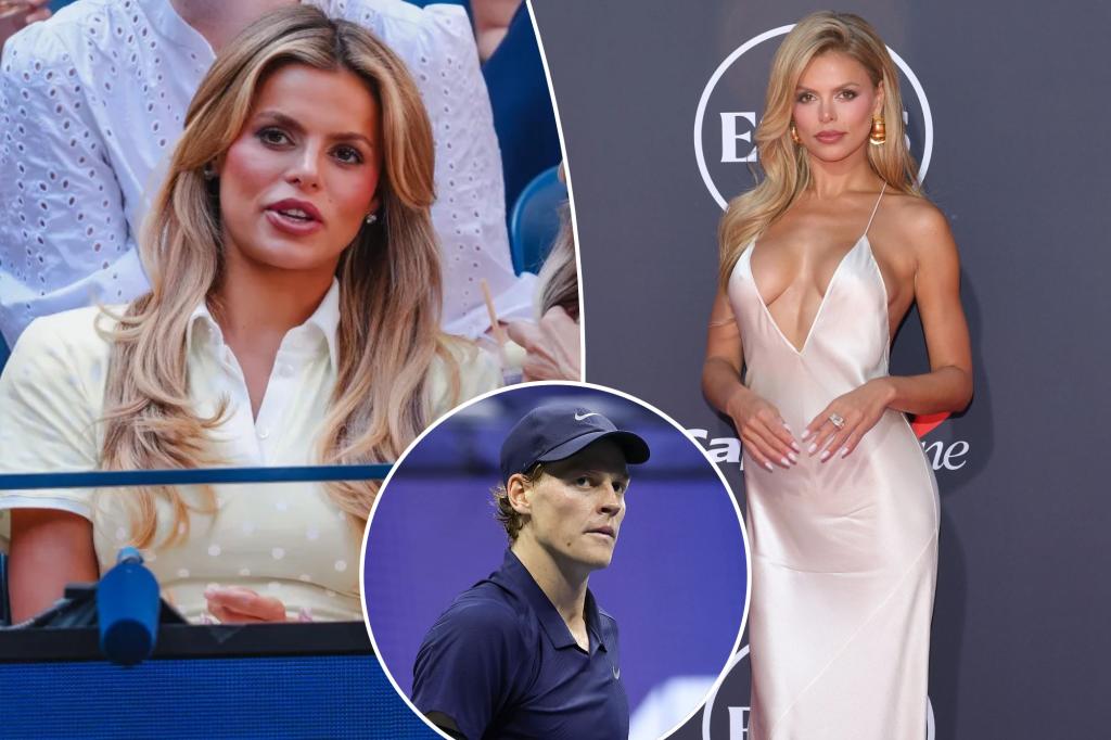 Brooks Nader questioned about dating speculations involving Jannik Sinner