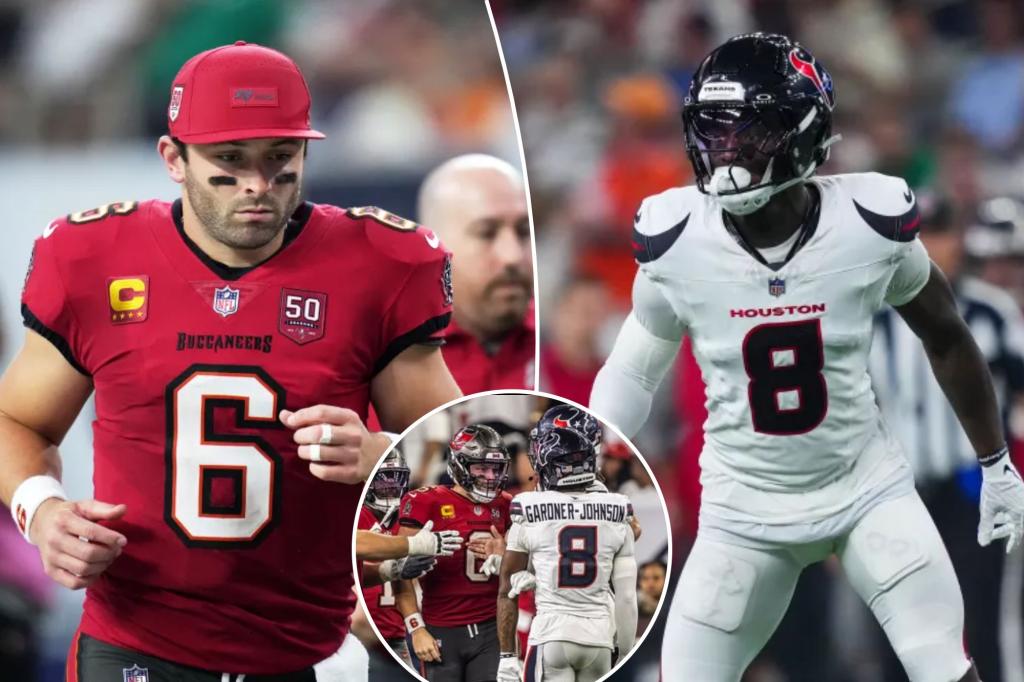 CJ Gardner-Johnson responds to Baker Mayfield as their disagreement intensifies