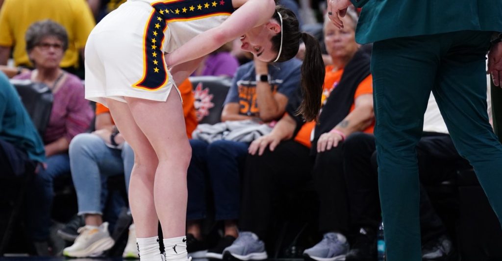 Caitlin Clark states she will miss the rest of the season because of an injury.