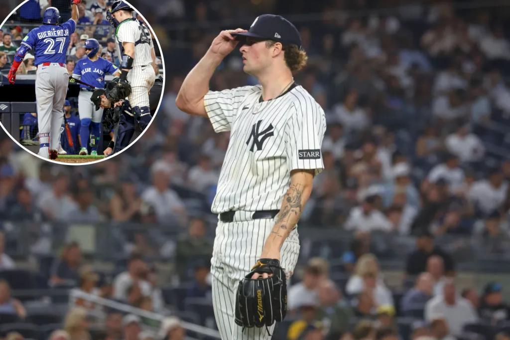 Cam Schlittler's unfortunate mistake costs Yankees against strong Blue Jays