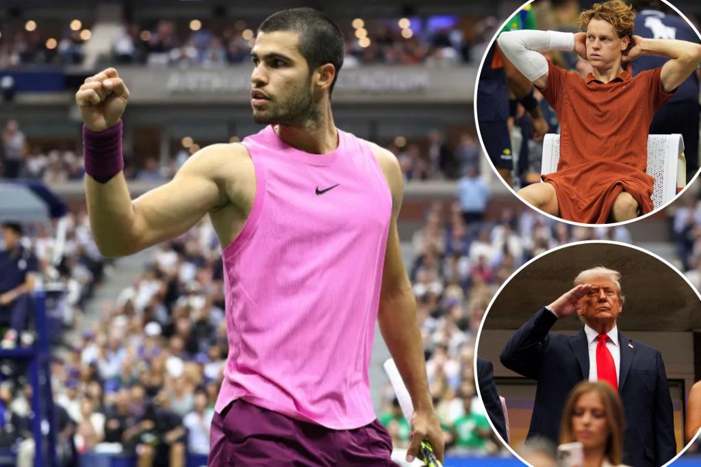 Carlos Alcaraz defeats Jannik Sinner to win the US Open