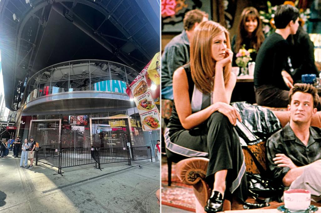 Central Perk coffee shop from 'Friends' to debut as a temporary location in Times Square