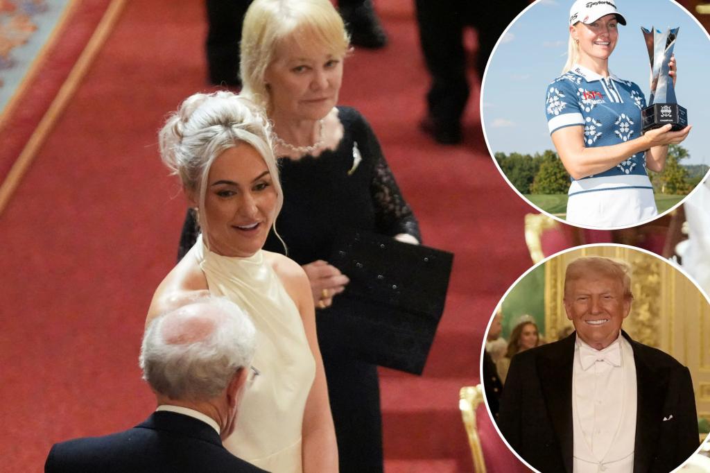 Charley Hull shares insights from her talk with Trump during the state dinner
