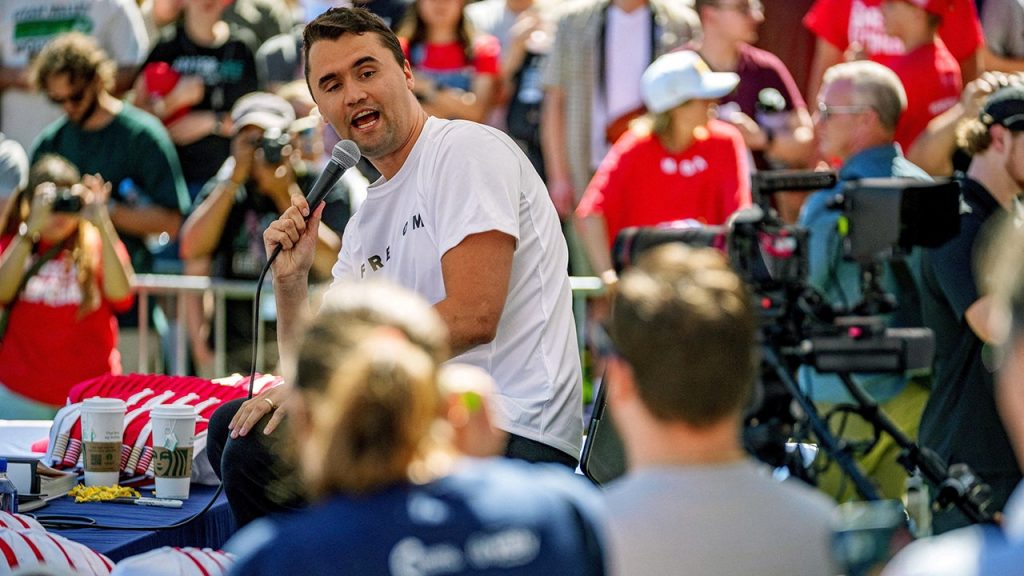 Charlie Kirk, co-founder of TPUSA, was targeted in a shooting at the start of the fall American Comeback Tour.