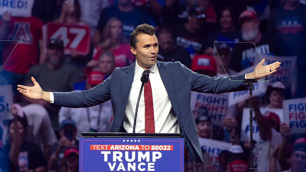 Charlie Kirk's coffin will be transported on Air Force Two