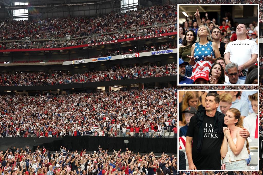 Charlie Kirk's funeral reaches full capacity with 200,000 attendees