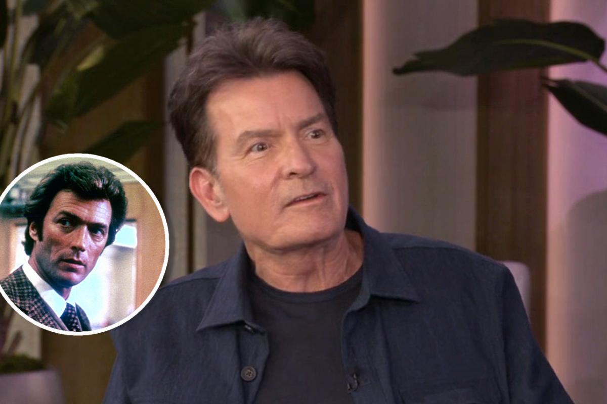 Charlie Sheen Remembers Hearing Clint Eastwood's Distinct Voice During His Intervention: “It's Tough to Refuse Dirty Harry”