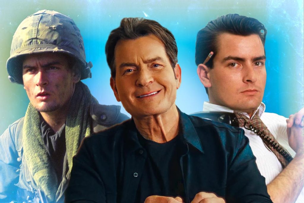 Charlie Sheen Rose to Fame as a Young Star in 'Platoon' and 'Wall Street'