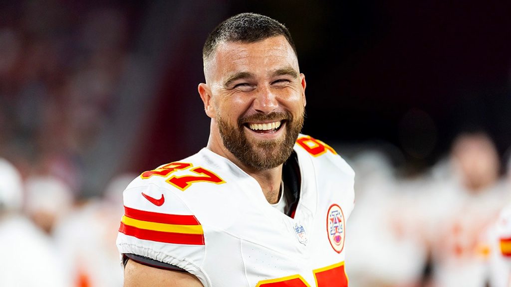 Chiefs' Travis Kelce discusses his engagement to Taylor Swift