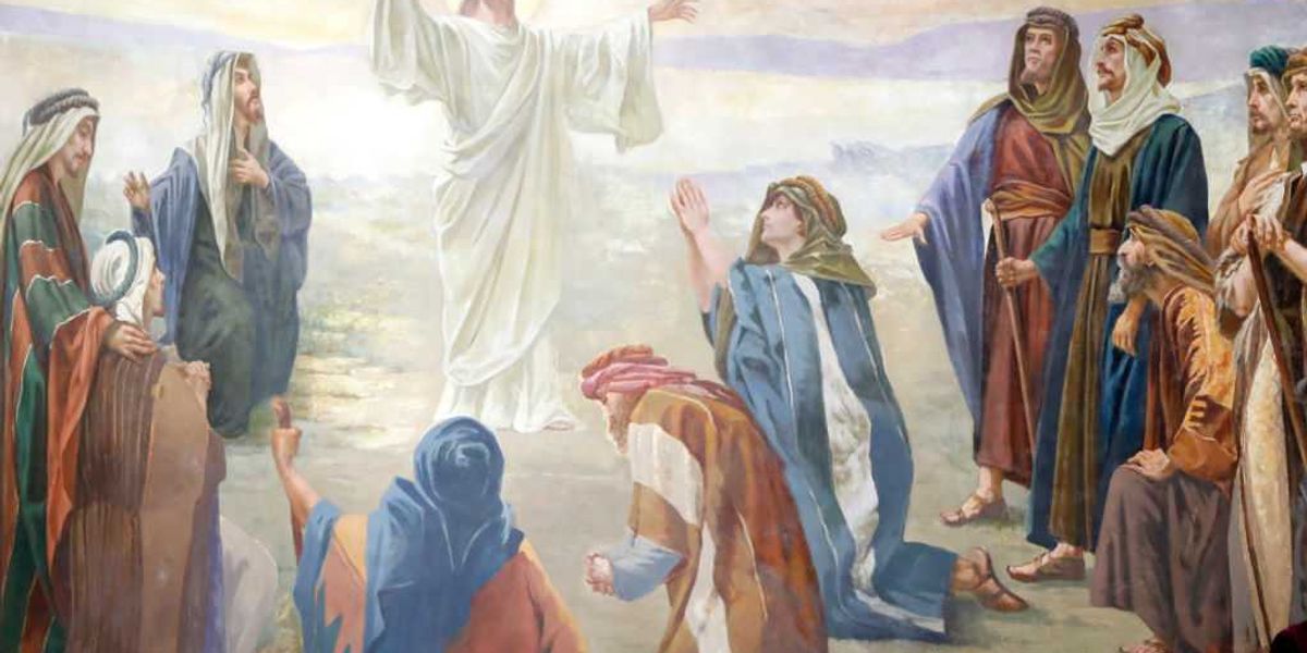 Choose between scripture and slogans