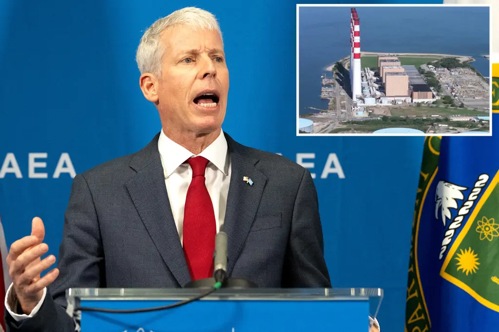 Chris Wright, Trump's energy secretary, criticizes New York's green energy initiatives during his visit to a Long Island power station.