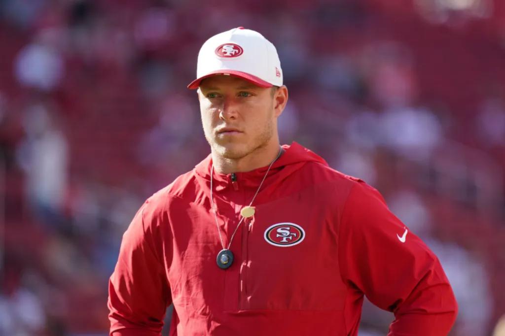 Christian McCaffrey appears on the injury report just days before the 49ers' season opener