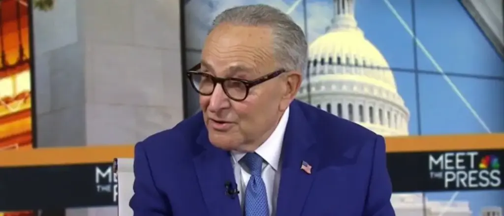 Chuck Schumer expresses desire for a funding agreement, quickly implies that Trump will mess it up.