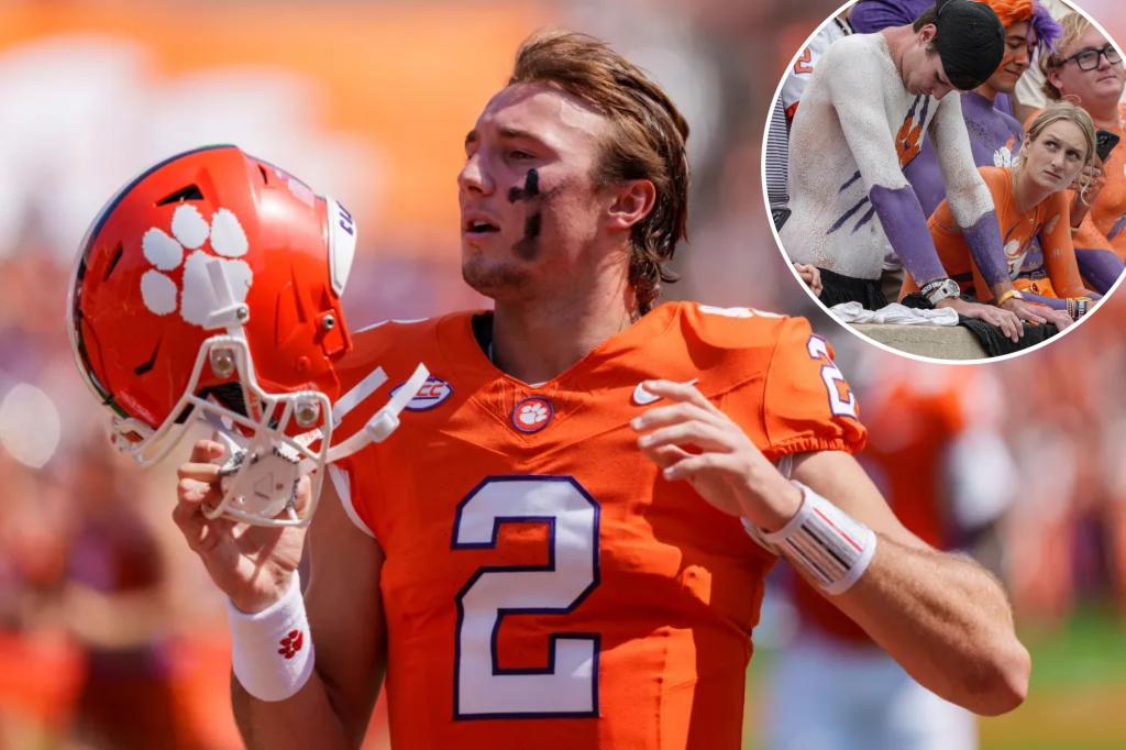Clemson quarterback Cade Klubnik appears to suggest that Syracuse faked injuries following another disappointing defeat.