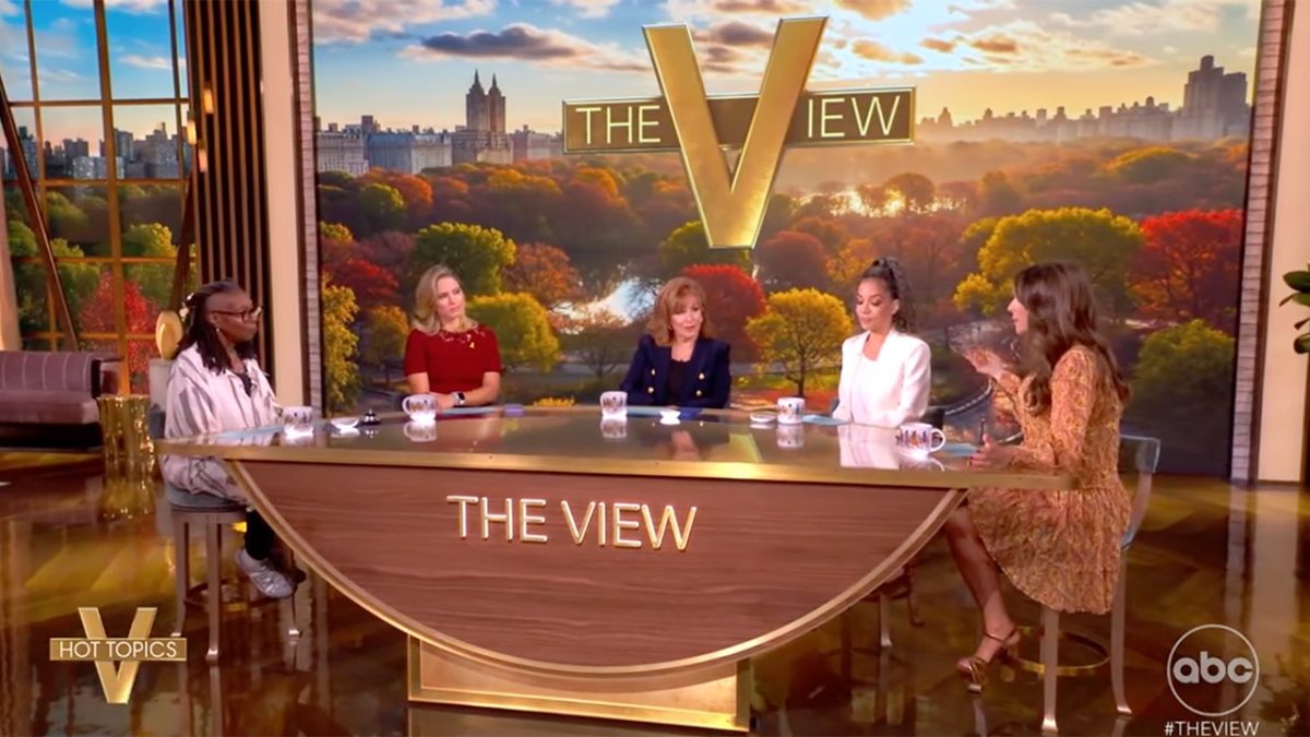 Co-hosts of 'The View' remain quiet about Kimmel's show being removed by the network