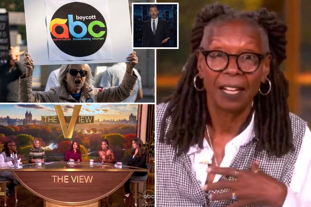 Co-hosts of 'The View' speak out about Jimmy Kimmel's suspension