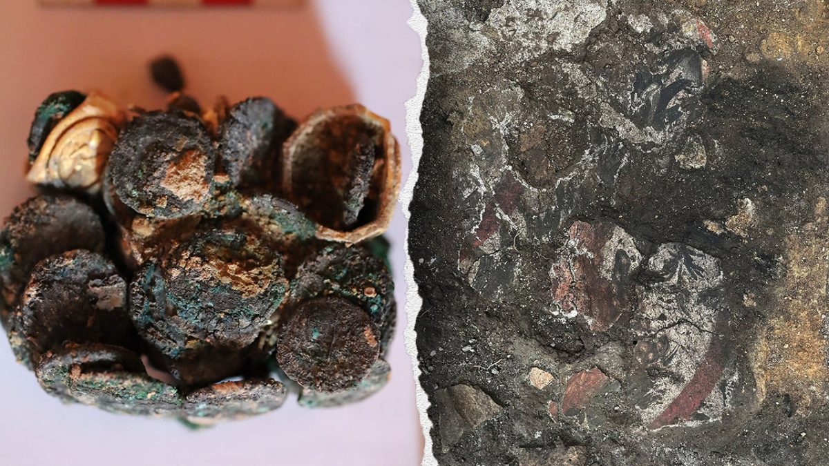 Coins and ancient treasures from a prestigious Roman family discovered in Romania