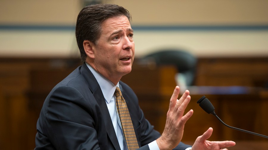 Comey professes innocence after indictment: 'I'm not afraid'