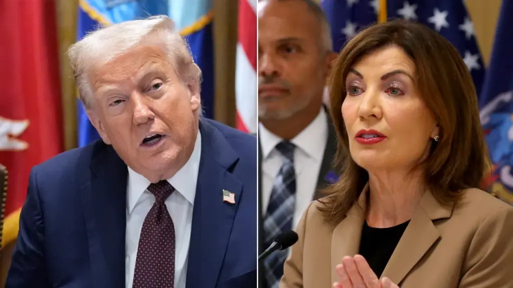 Commercials from 'NFL RedZone' reveal New York governor's jab at Trump