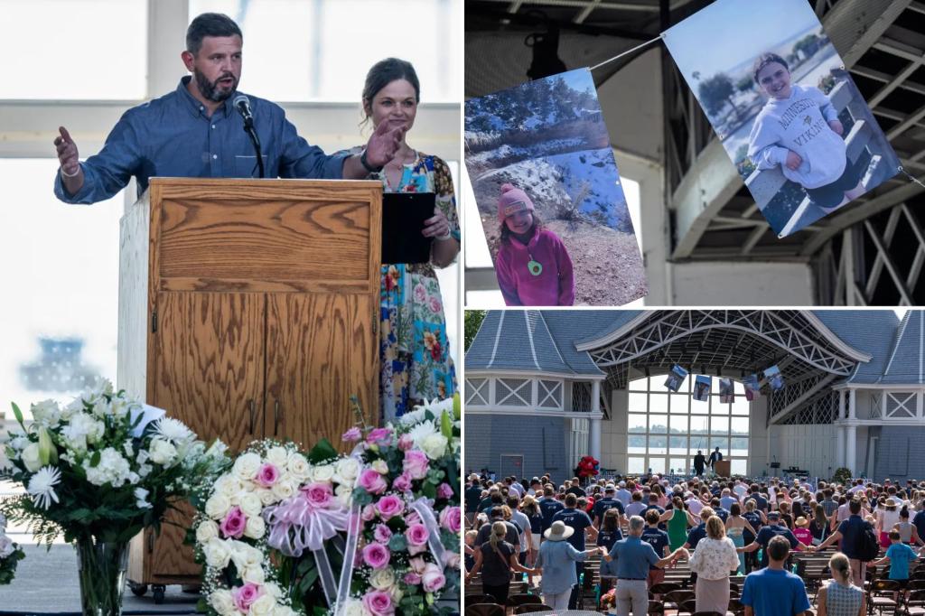 Community pays tribute to 10-year-old Harper Moyski following church shooting in Minneapolis.