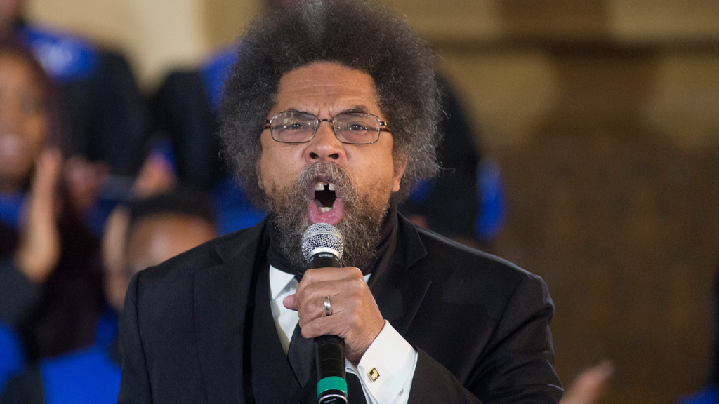 Cornel West leaves during intense discussion on political violence