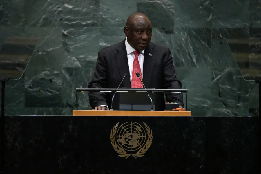 Corruption in South Africa poses a threat to the world's financial system.