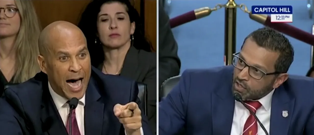 Cory Booker Loses His Temper When Kash Patel Claims His Outburst ‘Does Not Unite This Country’