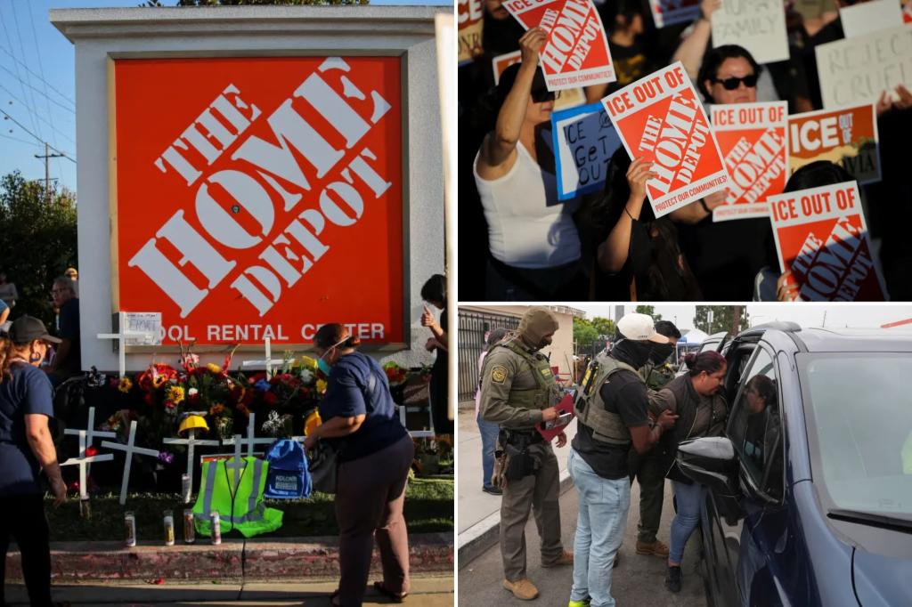Council member claims Home Depot is involved in ICE raids, urges boycott.