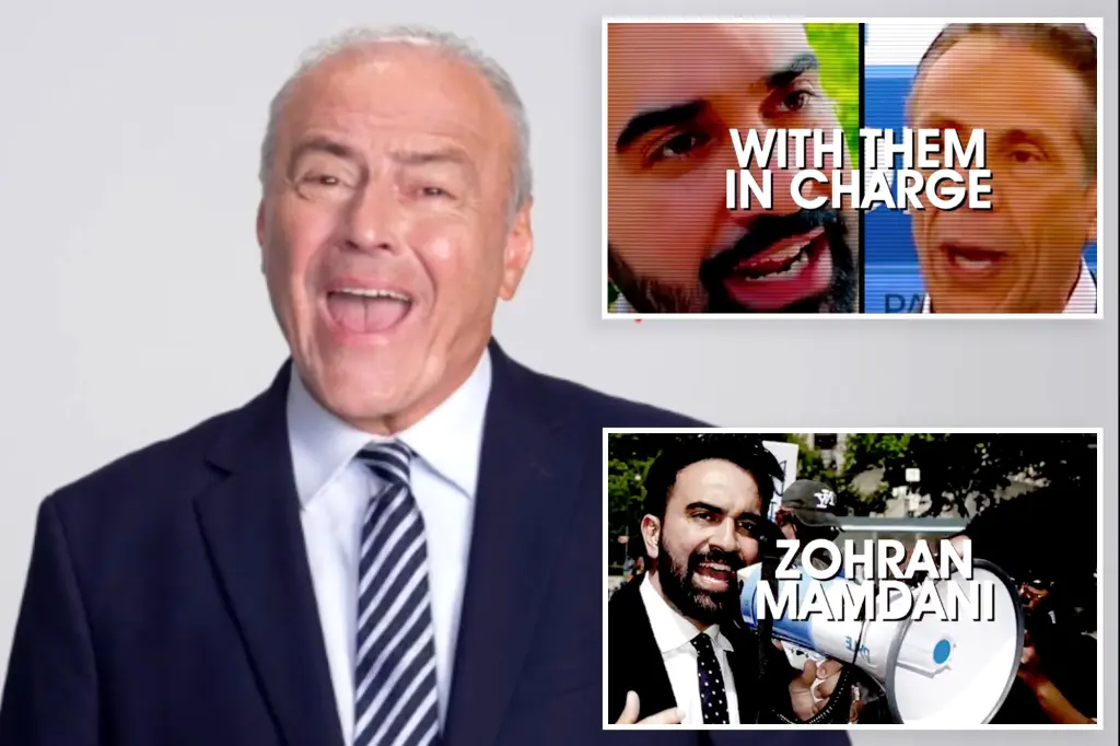 Curtis Sliwa claims New Yorkers won't be safe under a Zohran Mamdani or Andrew Cuomo as mayor in new ad