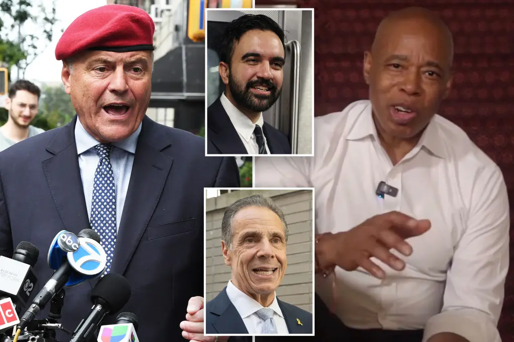 Curtis Sliwa's harsh reaction to claims of $10M bribes for him to leave the NYC mayoral race like Eric Adams