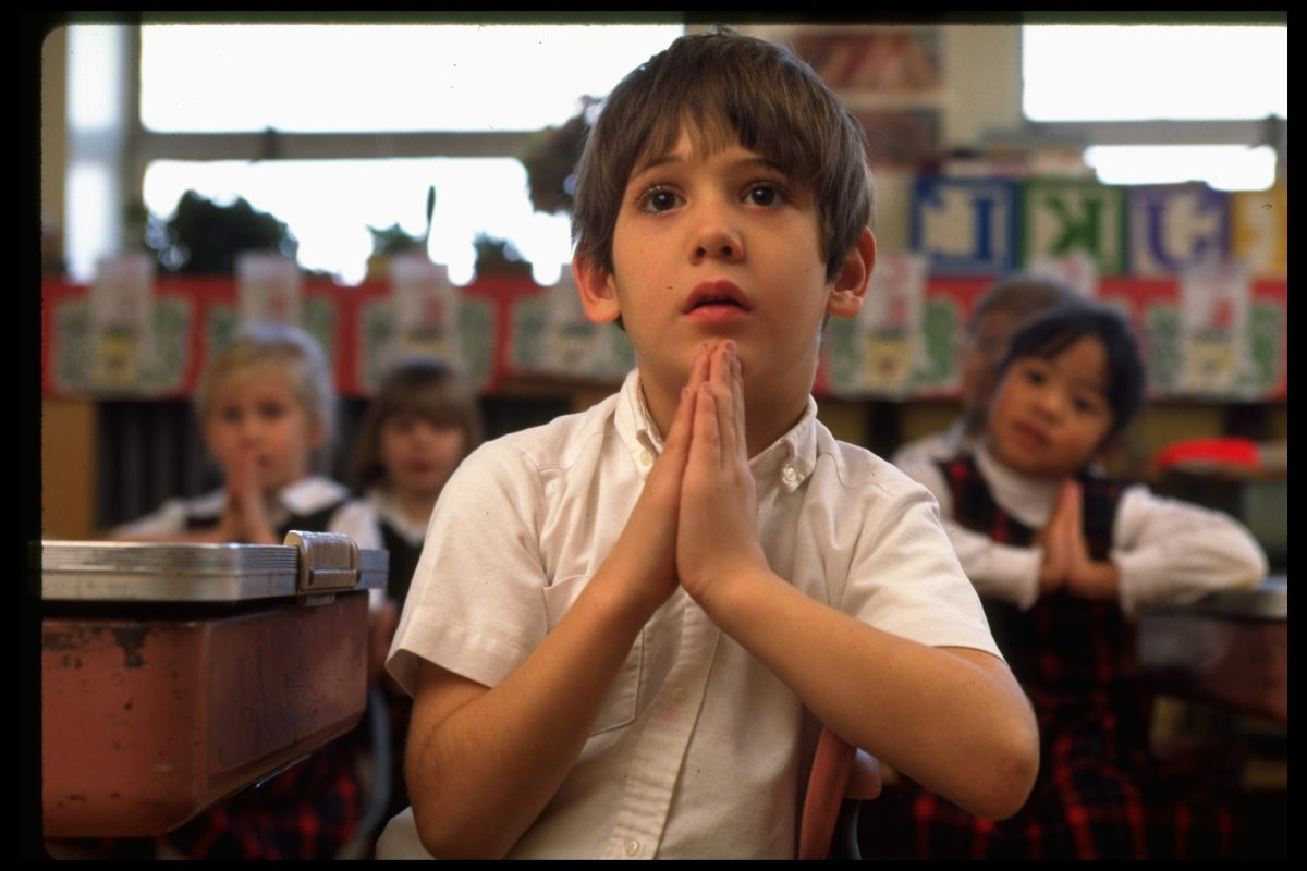 DAVID MARCUS: I apologize, but I was mistaken about school prayer