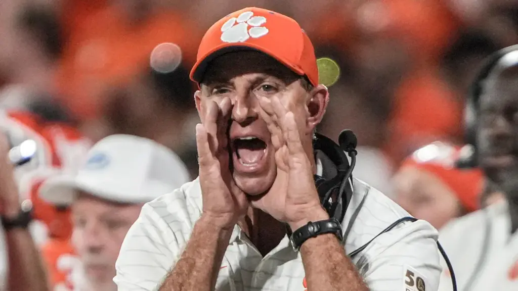 Dabo Swinney responds to critics during Clemson's difficult beginning.