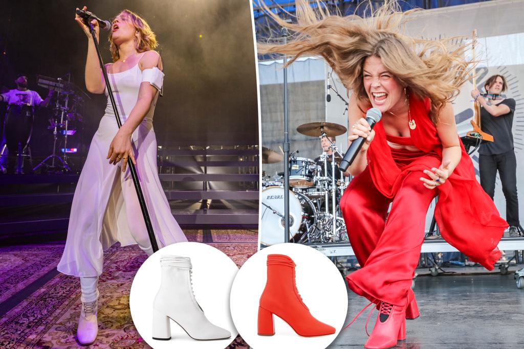 Daniella Shevel’s striking boots are designed for performances and fashion shows