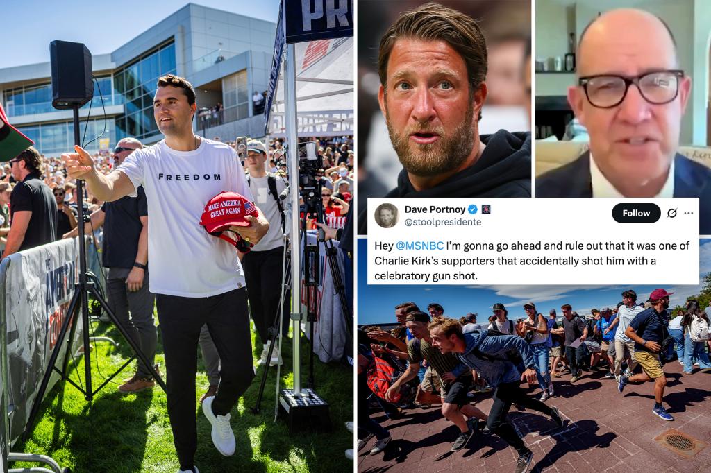 Dave Portnoy criticizes former MSNBC analyst Matthew Dowd for his 'insensitive' remarks about Charlie Kirk's assassination.