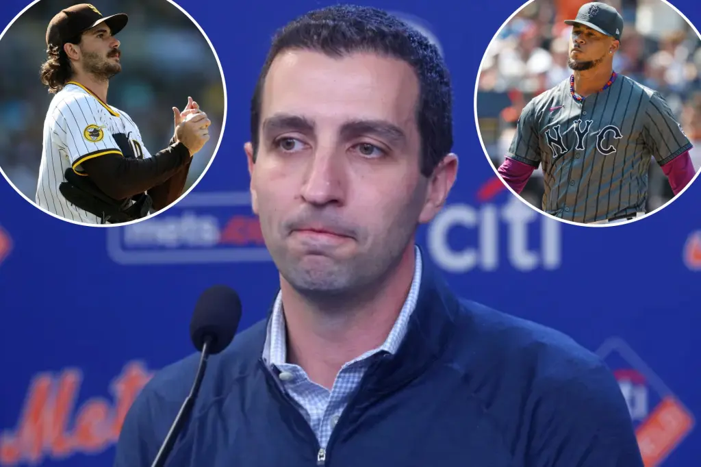 David Stearns' strategy for handling his pitching lineup after the Mets' plans fell apart