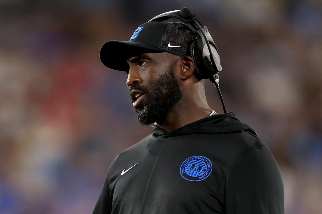 DeShaun Foster dismissed from his position as UCLA football coach after only three games this season